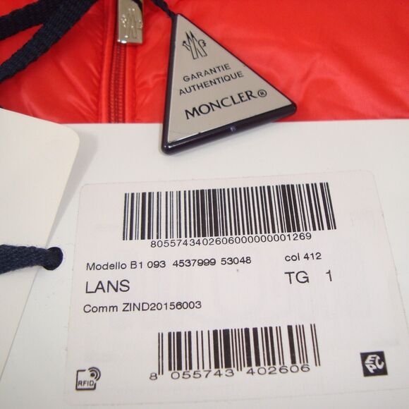 NEW Moncler LANS Womens Short Down Jacket Packable Size 1 (Sm) - Picture 4 of 16